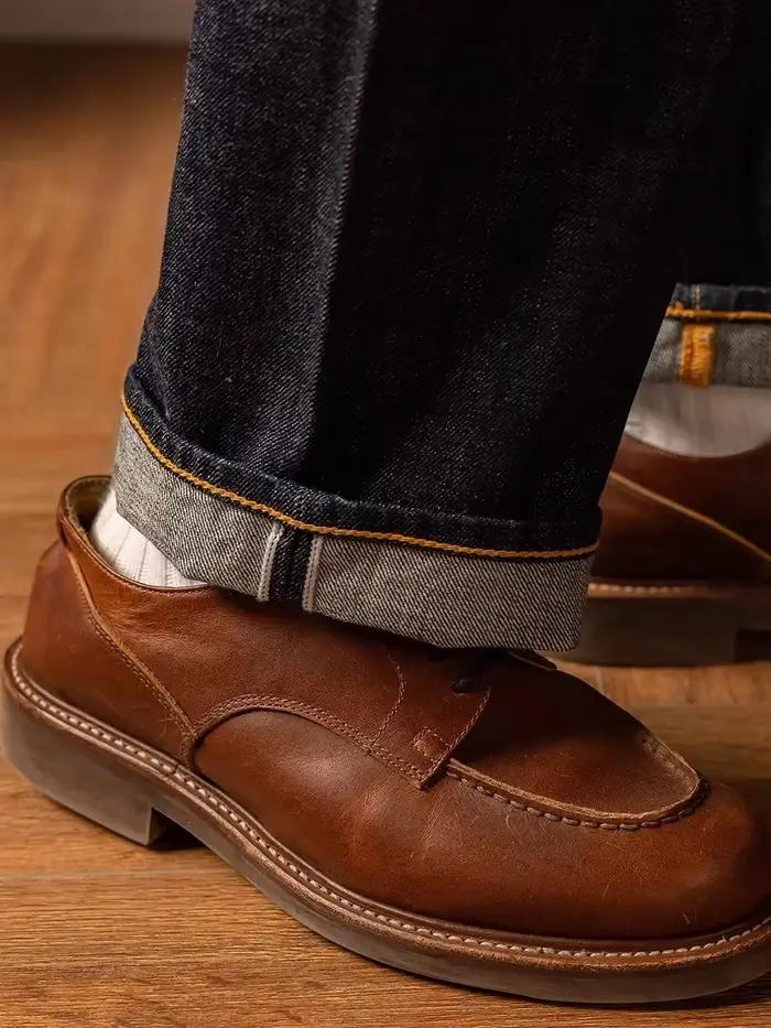 Red Tornado 14oz Selvedge Denim Jeans Amekaji Fit Pantalon à jambe droite