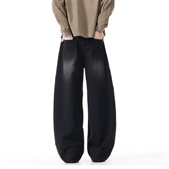 Jean à jambes larges pour hommes