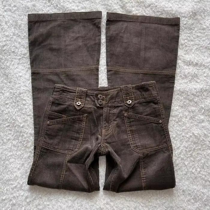 Jeans Y2K pour femmes, vêtements gothiques rétro