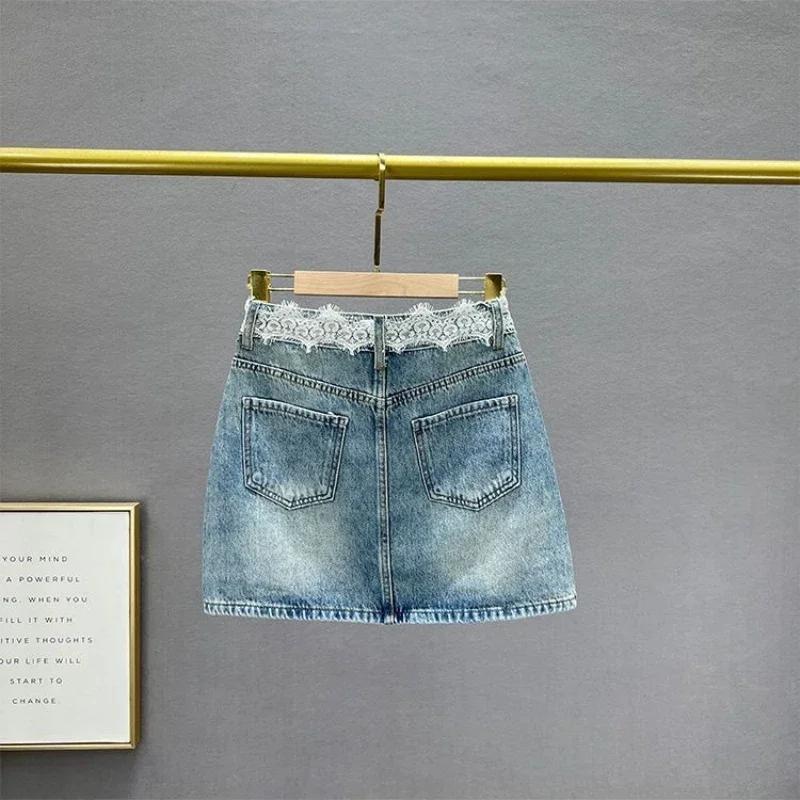 Jupes en jean pour femmes